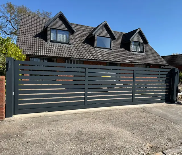 Electric gate installation by Electric Gate Solutions