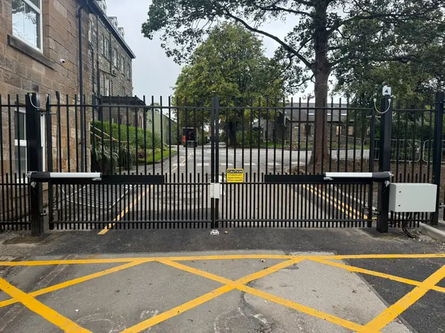Electric gate installation by Electric Gate Solutions